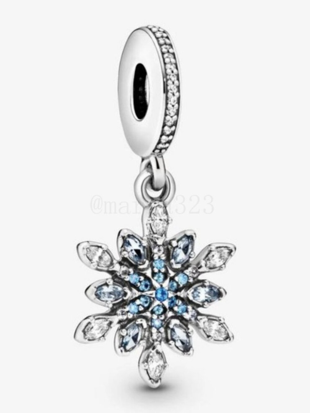 Pandora Shimmering Snowflake Dangle Charm